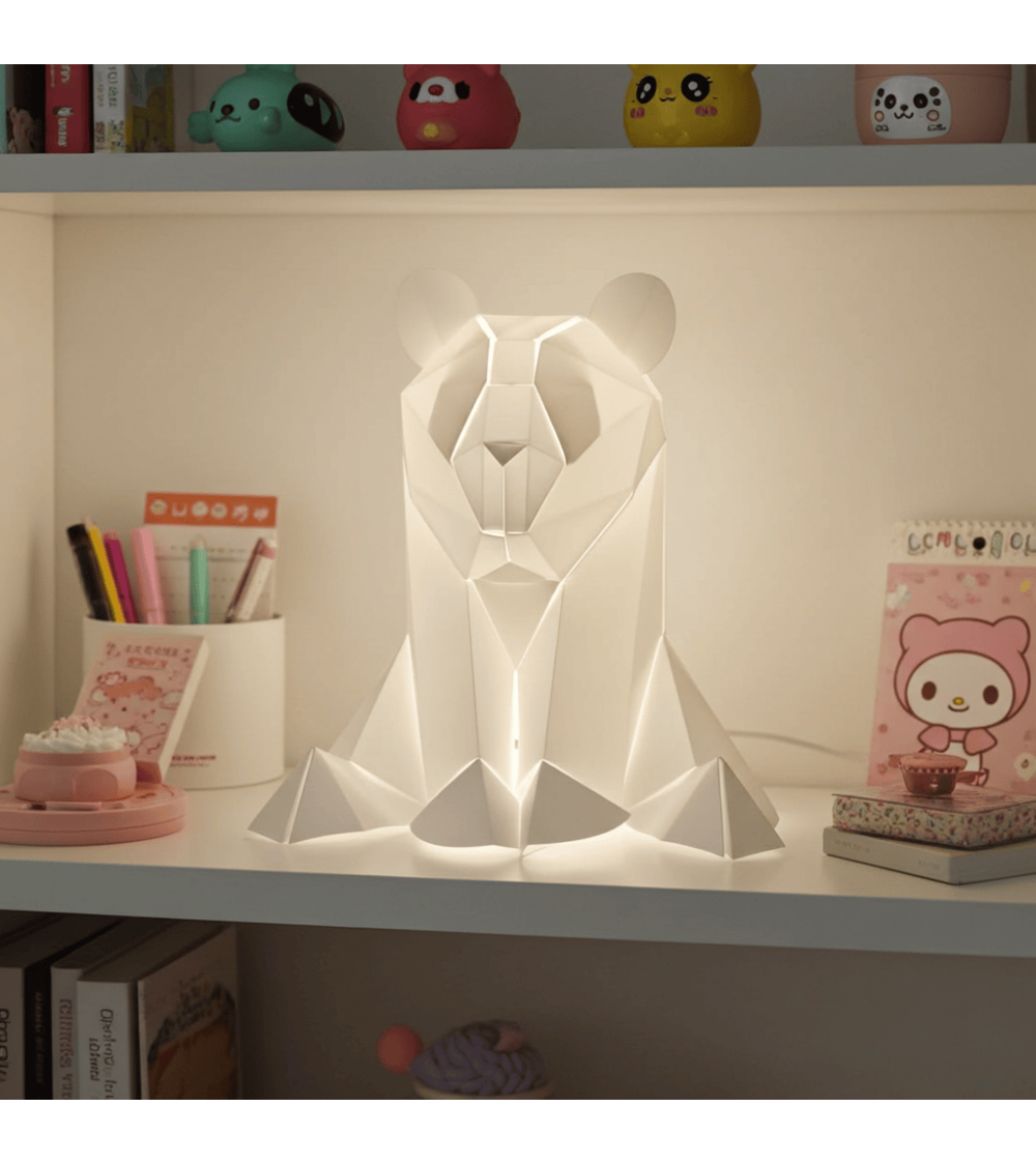 Panda, bear lamp - Animal lighting, table & bedside lamp Plizoo light for living room bedroom kitchen original designer