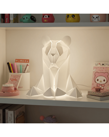 Lampada orso, panda - Lampada da tavolo design animali Plizoo Lampade led design moderne salotto