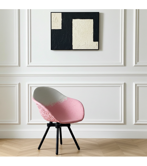 Designer Sessel - GRAVÊNE 7.0 - Weiss & Rosa Maximum Paris stillen stillsessel designer modern kaufen