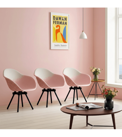 Designer Sessel - GRAVÊNE 7.0 - Weiss & Rosa Maximum Paris stillen stillsessel designer modern kaufen