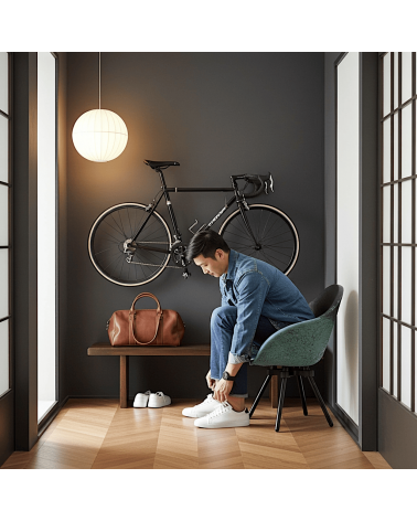 Poltrona Design GRAVÊNE 7.0 - Nero e fiume Maximum Paris moderna da interno allattamento