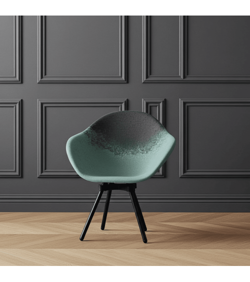 Poltrona Design GRAVÊNE 7.0 - Nero e fiume Maximum Paris moderna da interno allattamento