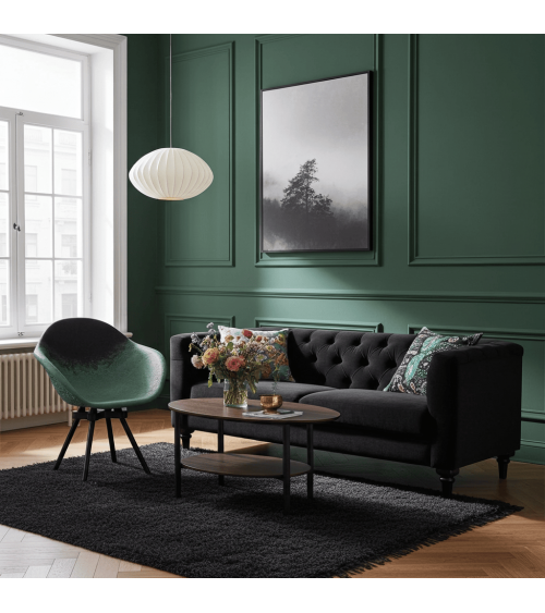 Poltrona Design GRAVÊNE 7.0 - Nero e fiume Maximum Paris moderna da interno allattamento