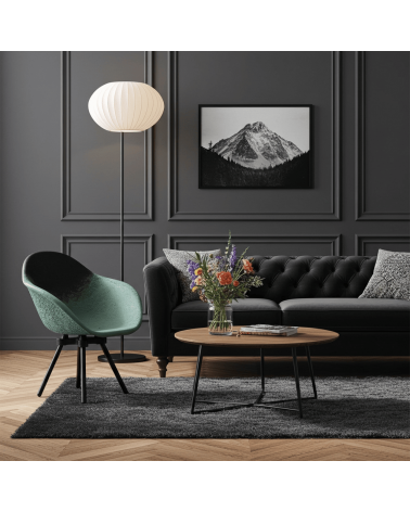 Poltrona Design GRAVÊNE 7.0 - Nero e fiume Maximum Paris moderna da interno allattamento