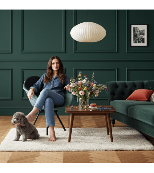 Poltrona Design GRAVÊNE 7.0 - Nero e fiume Maximum Paris moderna da interno allattamento