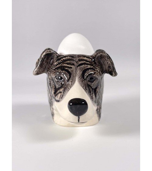 Greyhound - Eggcup Quail Ceramics cute egg cup holder