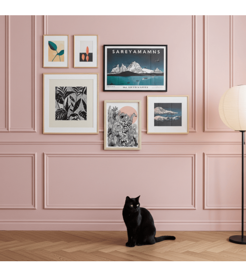 Giraffe - Poster, Kunstdrucke, Wanddeko