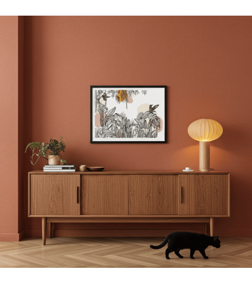 Jungle - A3 Poster, Print, wall art Olala by Pupa office poster art prints poster shop stores wallart art poster designer