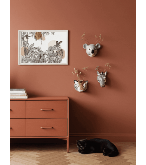 Giungla - Poster, decorazioni da parete Olala by Pupa decorativi per pareti