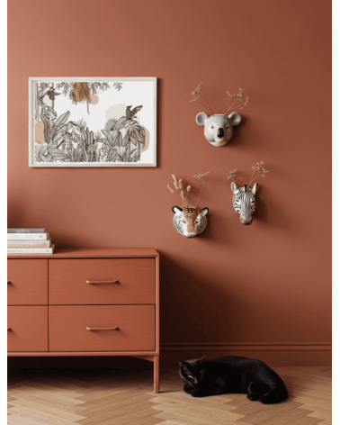 Giungla - Poster, decorazioni da parete Olala by Pupa decorativi per pareti