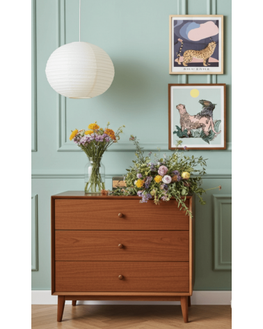 Panther - Poster, Kunstdrucke, Wanddeko Olala by Pupa online bestellen shop store kunstdrucke kaufen wandposter artposter kun...