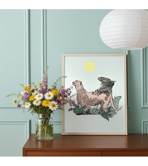 Panther - A4 Poster, Print, wall art