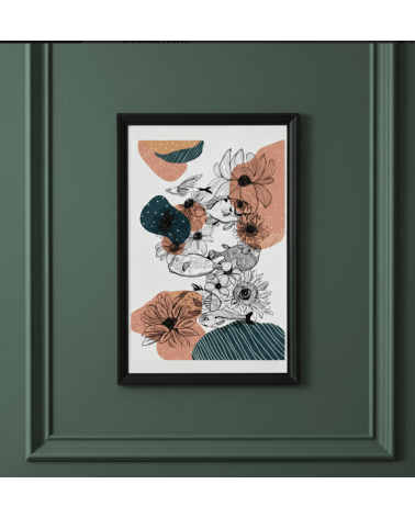 Fishes - A3 Poster, Print, wall art Olala by Pupa office poster art prints poster shop stores wallart art poster designer