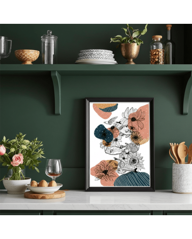 Fishes - A3 Poster, Print, wall art Olala by Pupa office poster art prints poster shop stores wallart art poster designer
