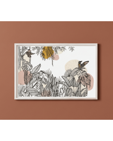 Jungle - A3 Poster, Print, wall art Olala by Pupa office poster art prints poster shop stores wallart art poster designer