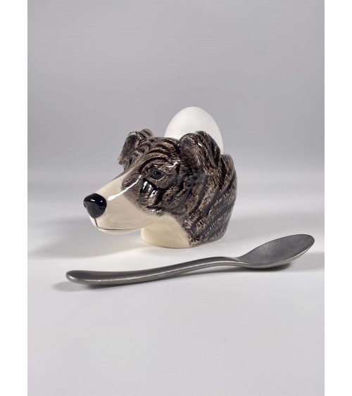 Greyhound - Eggcup Quail Ceramics cute egg cup holder