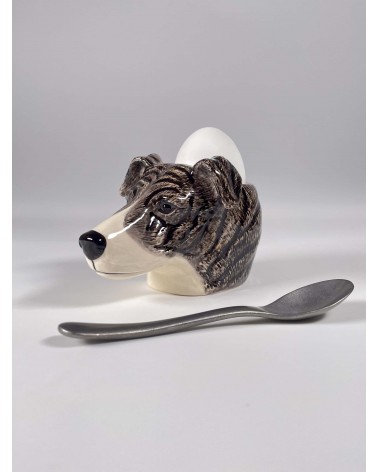 Greyhound - Eggcup Quail Ceramics cute egg cup holder