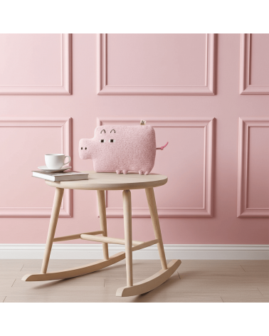 Bouillotte eau chaude rigolote - Design Cochon Rose Donna Wilson longue originale haut de gamme luxe