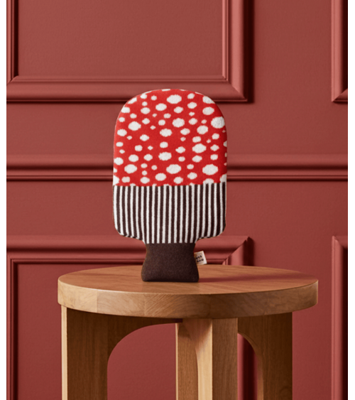 Bouillotte eau chaude originale - Design Champignon Donna Wilson longue originale haut de gamme luxe