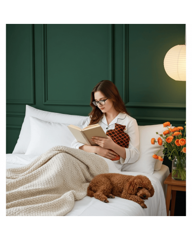 Bouillotte eau chaude originale - Design Gland Donna Wilson longue originale haut de gamme luxe