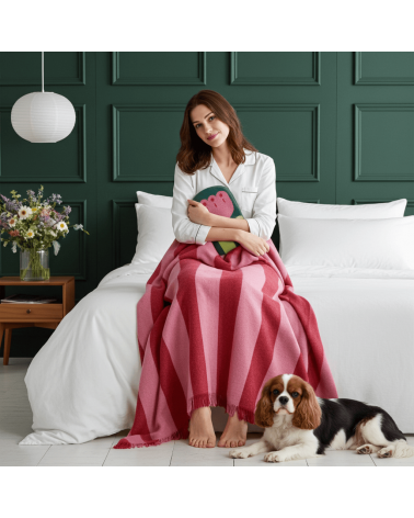 Bouillotte eau chaude originale - Design Fleur Donna Wilson longue originale haut de gamme luxe