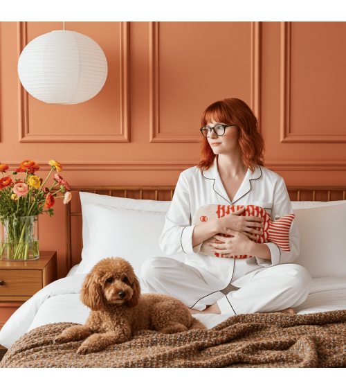 Bouillotte eau chaude originale - Design Poisson Orange Donna Wilson longue originale haut de gamme luxe