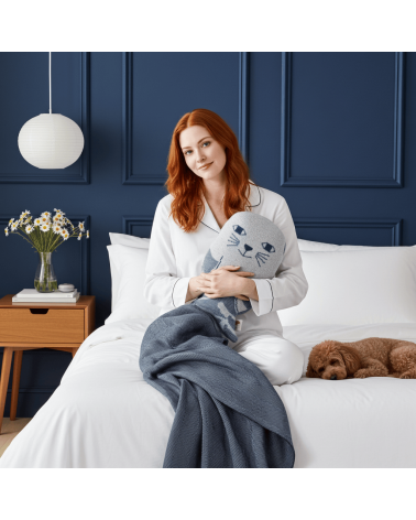 Bouillotte eau chaude mignonne - Design Phoque Donna Wilson longue originale haut de gamme luxe