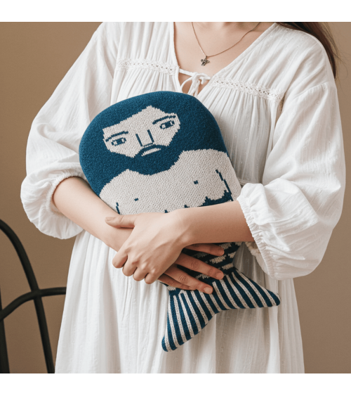 Bouillotte eau chaude originale - Design Homme Poisson Donna Wilson longue originale haut de gamme luxe