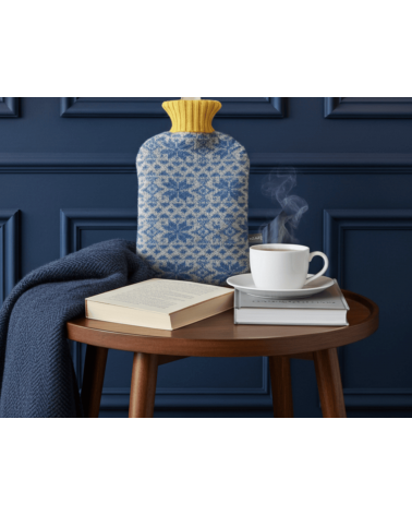 FAIR ISLE - Bouillotte à eau déhoussable Catherine Tough longue originale haut de gamme luxe