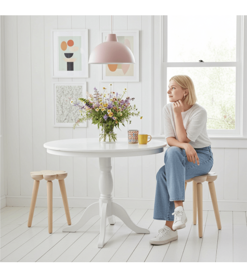Mylhta Ash Stool - Wooden Stool MYLHTA