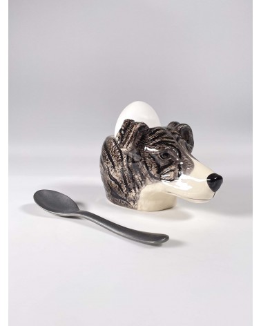 Lévrier - Coquetier en céramique Quail Ceramics oeuf original design