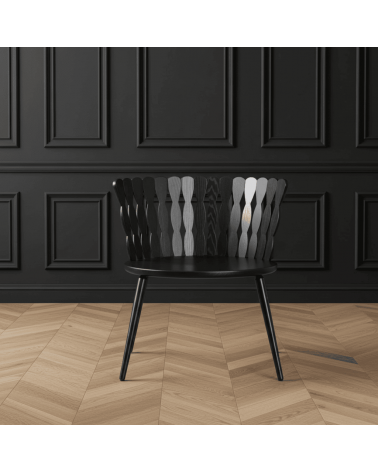 SPIRA Lounge Chair Oak - Chaise lounge design MYLHTA relaxant confortable allaitement maison salon