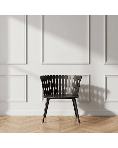 SPIRA Lounge Chair Oak - Chaise lounge design MYLHTA relaxant confortable allaitement maison salon