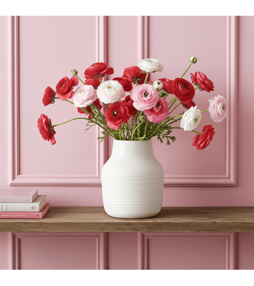Korneel - Porcelain Flower Vase Keramiek van Sophie table flower living room vase kitatori switzerland