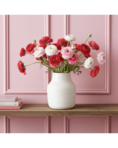 Korneel - Porcelain Flower Vase Keramiek van Sophie table flower living room vase kitatori switzerland