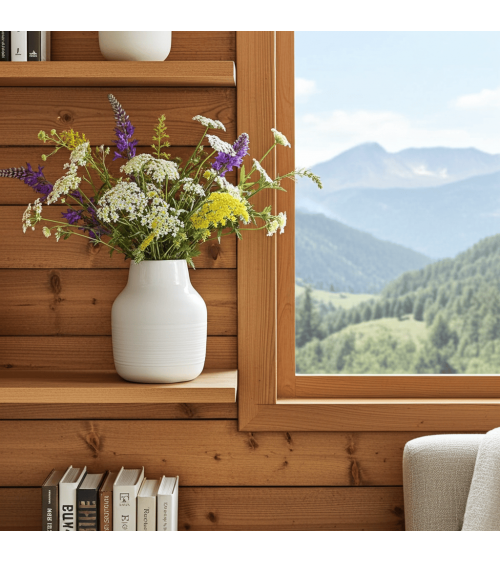 Korneel - Porcelain Flower Vase Keramiek van Sophie table flower living room vase kitatori switzerland