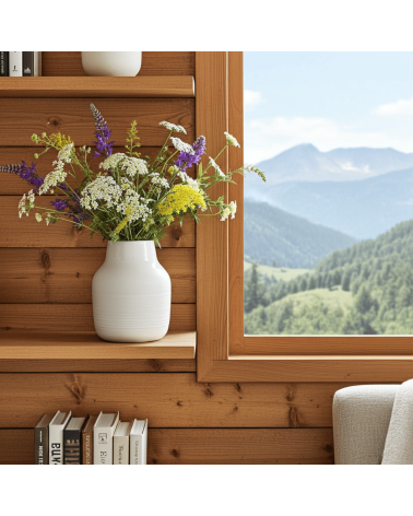 Korneel - Porcelain Flower Vase Keramiek van Sophie table flower living room vase kitatori switzerland