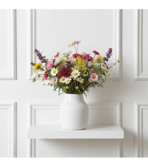 Korneel - Vase à fleurs en porcelaine Keramiek van Sophie design fleur décoratif original kitatori suisse