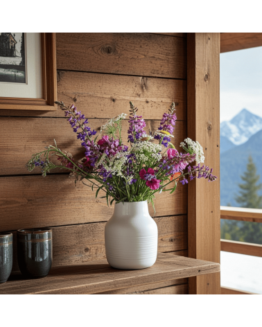 Korneel - Porcelain Flower Vase Keramiek van Sophie table flower living room vase kitatori switzerland