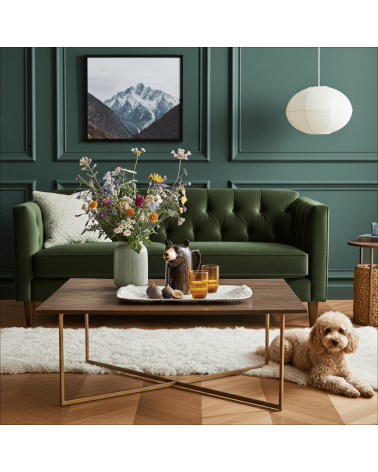 Duel silencieux - Plateau en porcelaine Maison Dejardin saladié service bois table apéritif apéro télé de fruit decoratif