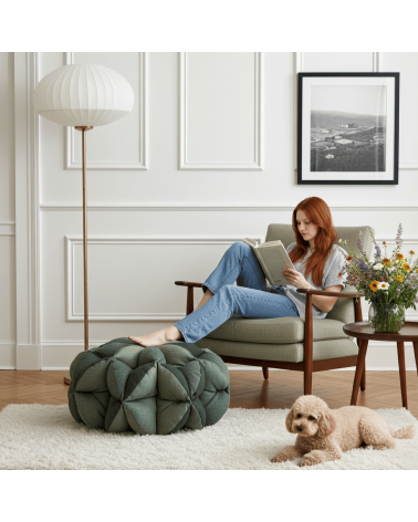 LUMI Pouf by Lisa Hilland - One-off version MYLHTA