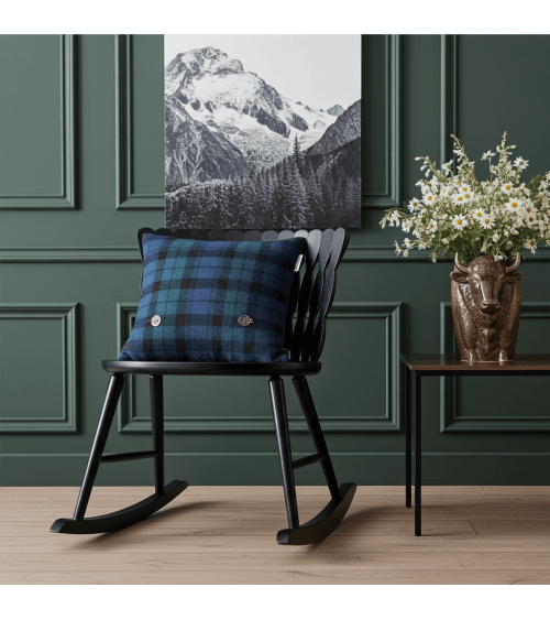 Black Watch - Coussin décoratif en laine pour canapé Bronte by Moon coussins décoratifs pour canapé salon deco original suisse