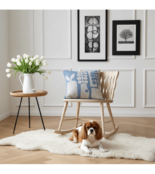 Albertine - Copricuscini divano 40x40 cm Mermade Impressions Textiles cuscini decorativi per divano deco di lusso originale Albertine - Copricuscini divano 40x40 cm Mermade Impressions Textiles cuscini decorativi per divano deco di lusso originale