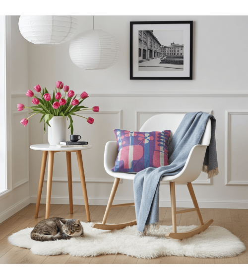 Amélia - Cushion Cover 40x40 cm Mermade Impressions Textiles decorative accent throw pillows cases sofa original