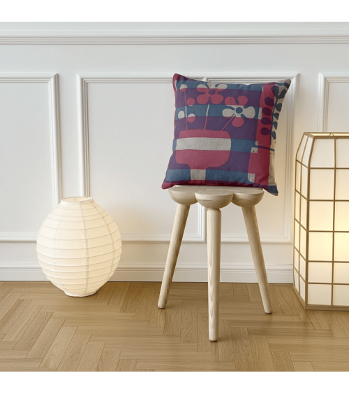 Amélia - Cushion Cover 40x40 cm Mermade Impressions Textiles decorative accent throw pillows cases sofa original