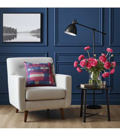 Amélia - Cushion Cover 40x40 cm Mermade Impressions Textiles decorative accent throw pillows cases sofa original