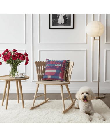 Amélia - Housse de Coussin 40x40 cm Mermade Impressions Textiles coussins décoratifs pour canapé salon deco original suisse