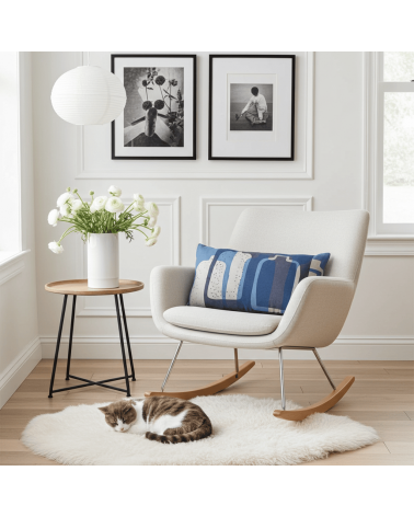 Cachou - Cushion Cover Mermade Impressions Textiles decorative accent throw pillows cases sofa original