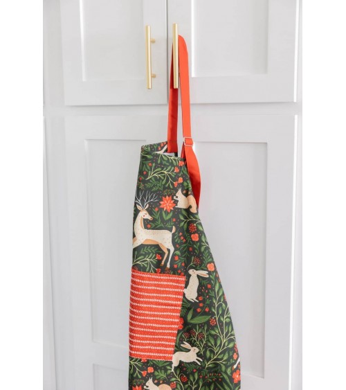 Kochschürze - Weihnachtswald Gingiber koch schürzen grill fondue schürze lustige küche mama kaufen
