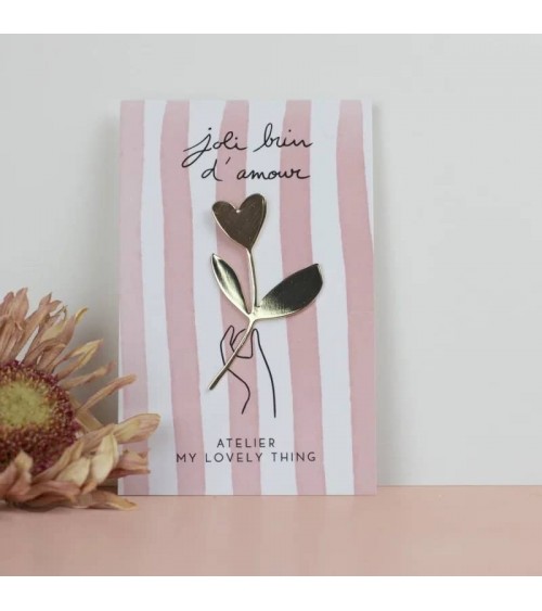 Anstecknadel Joli Brin d’Amour - Pin Anstecker My Lovely Thing Anstecknadel Ansteckpins pins anstecknadeln kaufen